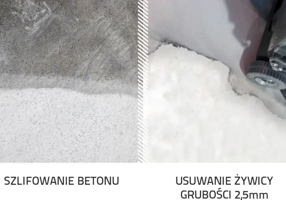 Ręczne szlifowanie betonu - poradnik DIY, gładki beton krok po kroku